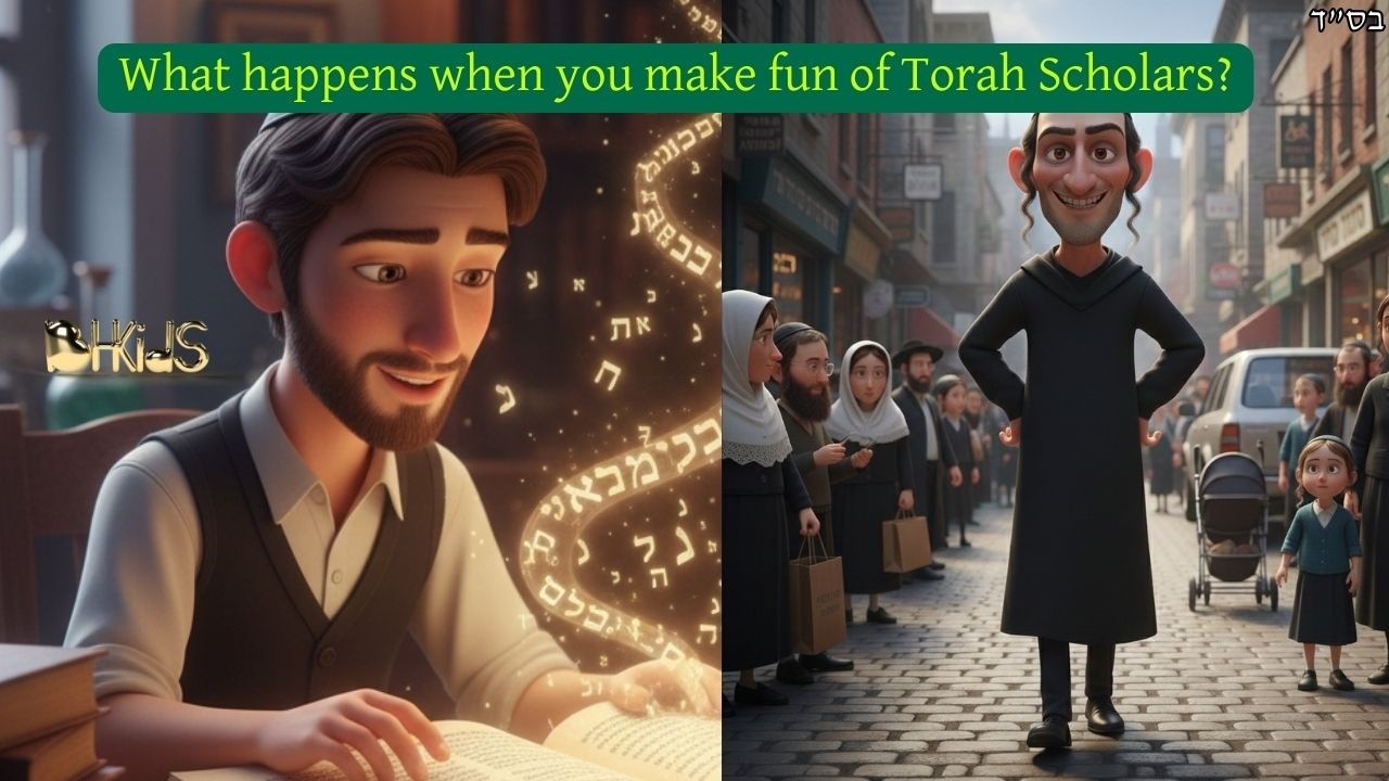 Do not make fun of Talmidei Khakhamim⚡👑 | TORAH FOR KIDS AI