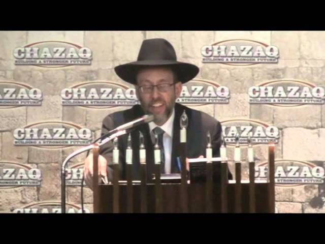 R' Daniel Travis speaking for Chazaq on "Teshuva from Love"