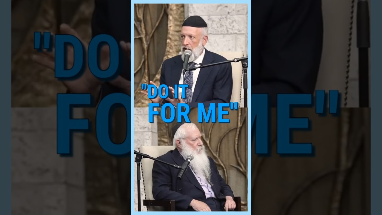 Isn't "thank you" ENOUGH? (w/ @manisfriedman  and @RabbiYoniKatz )