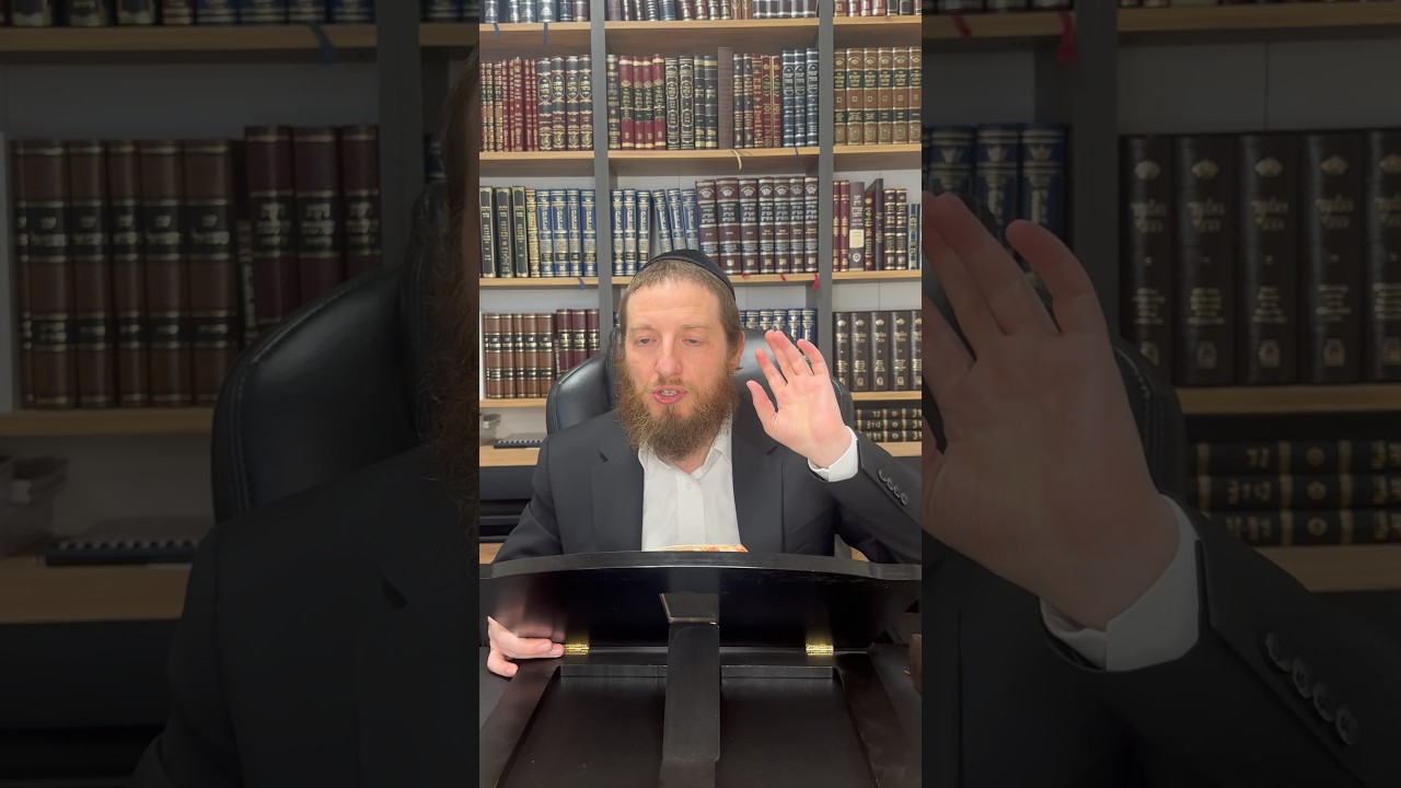 יש לך משהו מיוחד שאין לאף אחד! הרב משה יונה רוזנגרטן שליטא פרשת במדבר תשפ״ו Harav Rozengarten#שורטס