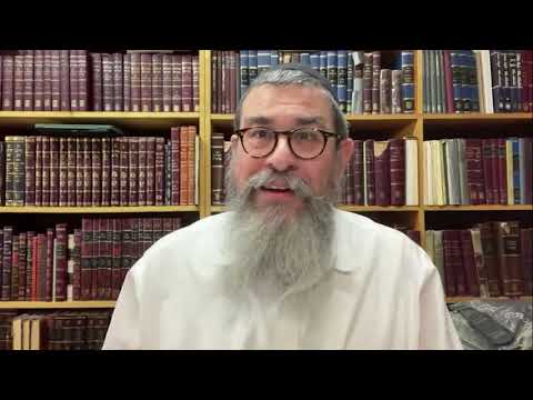 Mamer D"H Lihavin Inyan Hilula DiRaShbI 5735, Class Three , Rabbi Yossi Paltiel 5783