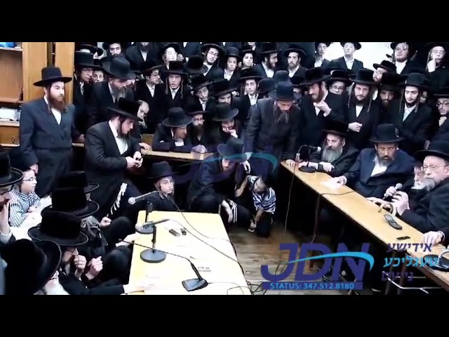 Coronation Of Oldest Son Of The Skulener Rebbe As New Rebbe - Elul 5784