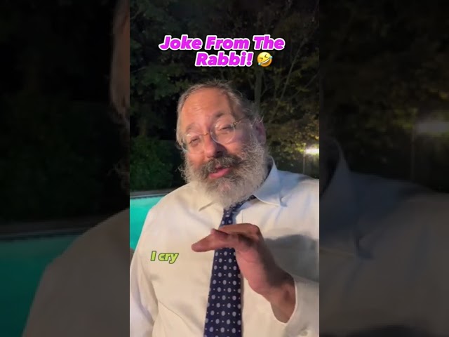 Laughter Is The Best Medicine! #joke #funny #lol #hilarious #laughter #rabbi #haha #humor #medicine