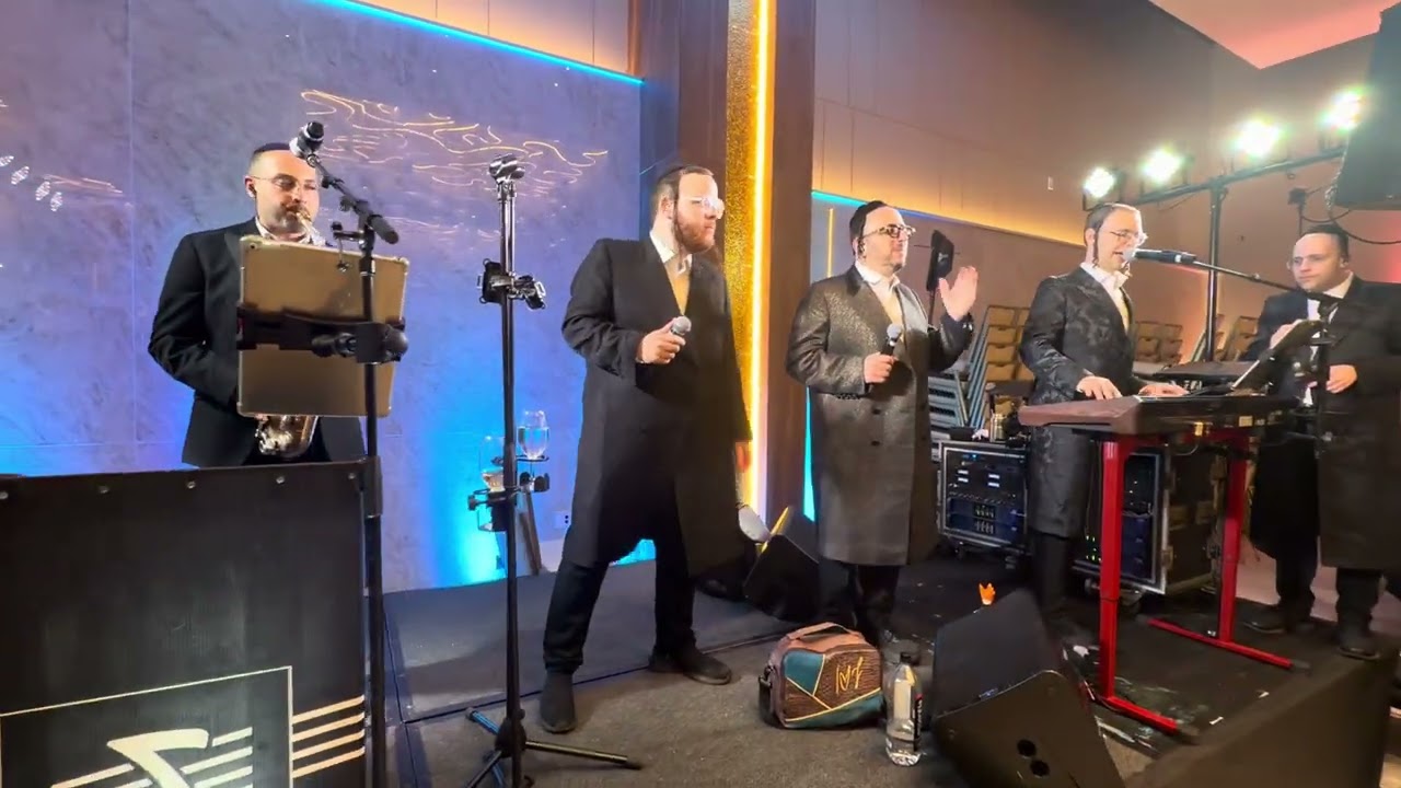 Hershey Blich wedding & Lipa schmeltzer & Zrilly Werzberger & Yossi Shtendig