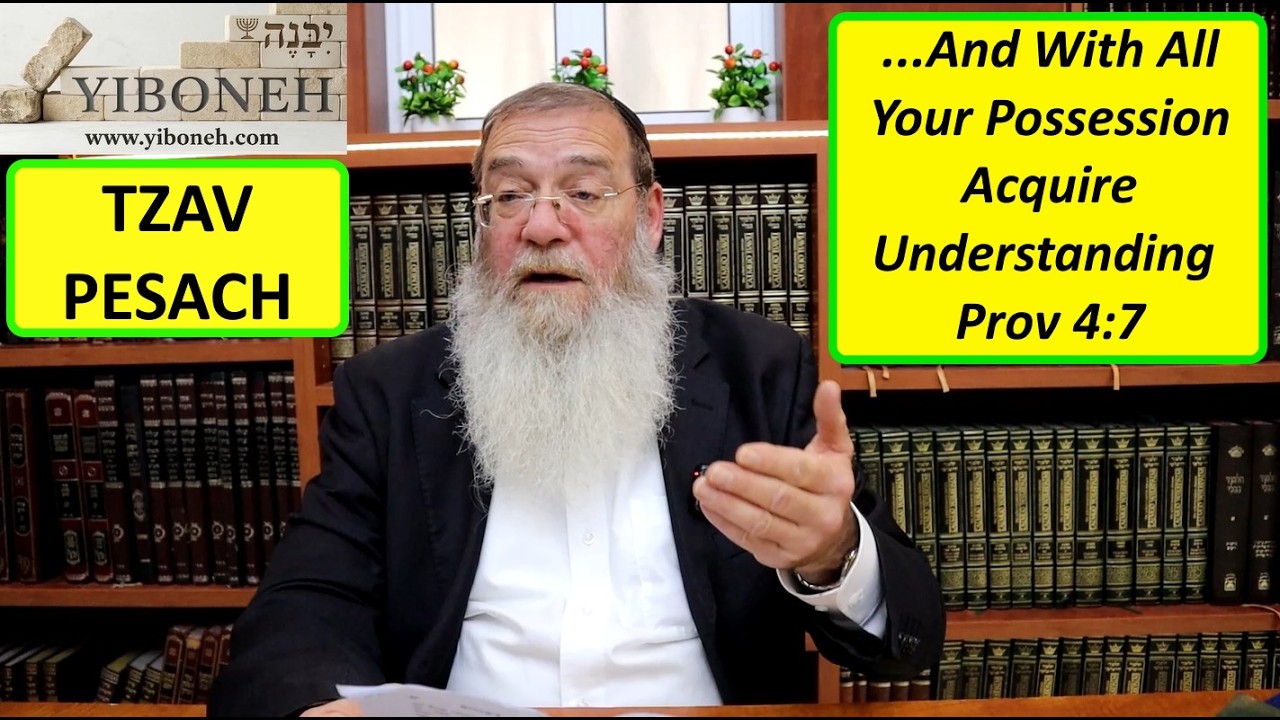 Rav Aaron Dovid Poston: ...And With All Your Possession Acquire Understanding