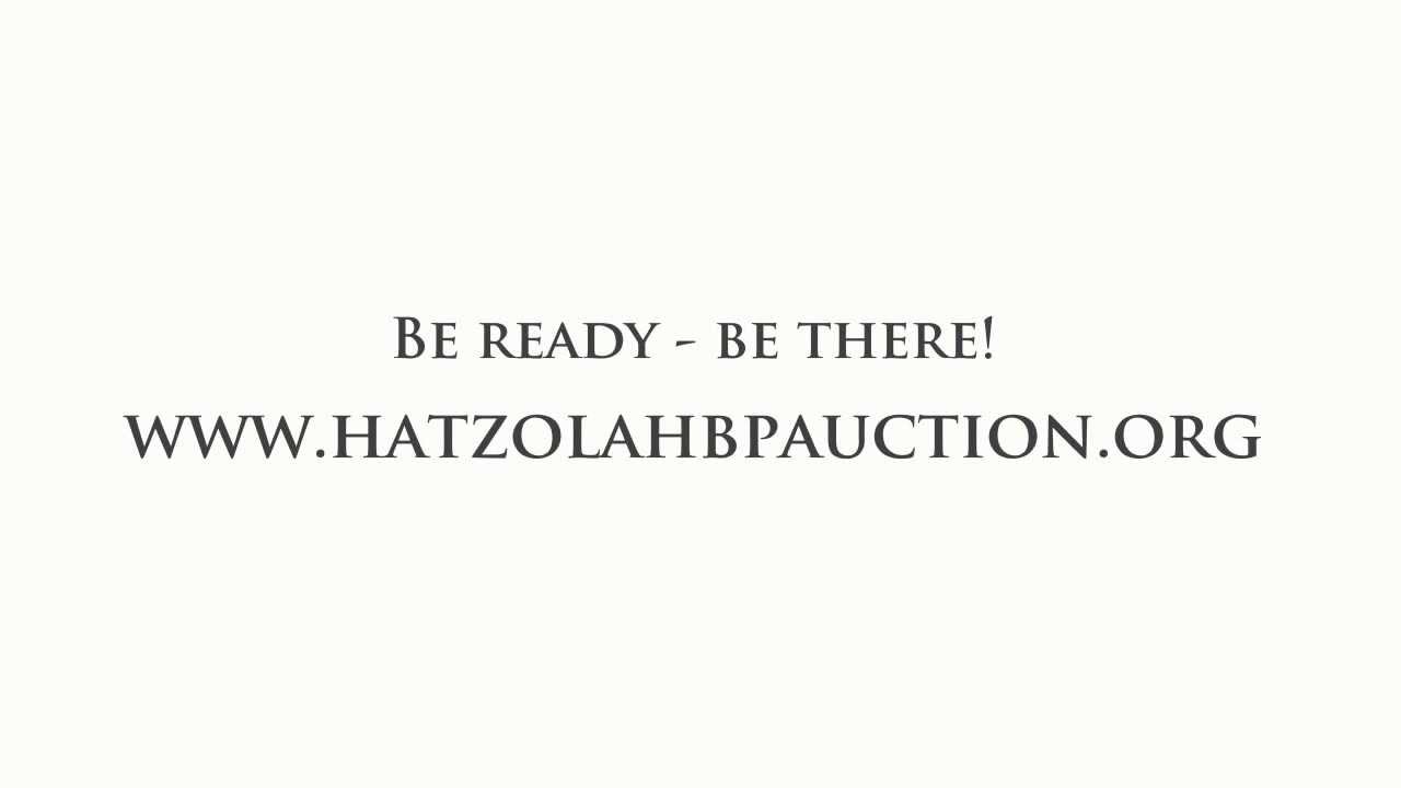 Hatzolah of Boro Park Auction 2012 Promo