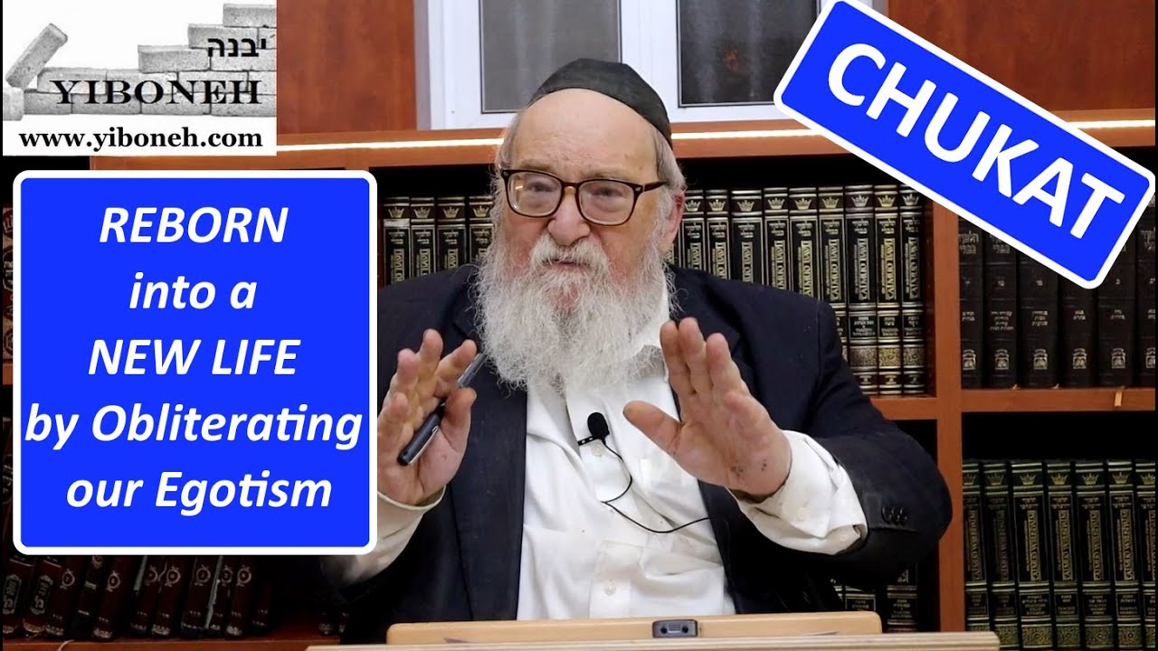 Rav Yitzchak Breitowitz: REBORN into a NEW LIFE by Obliterating our Egotism