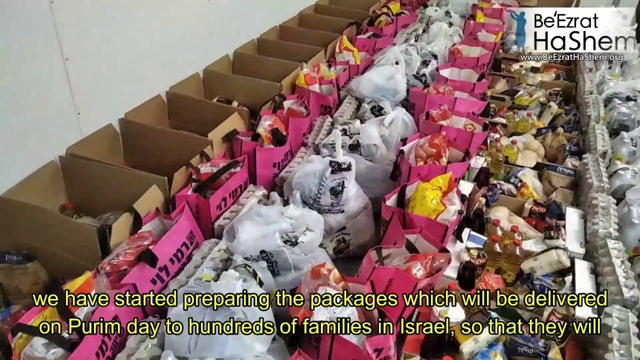 PURIM 5782 Helping Poor Jews In Israel