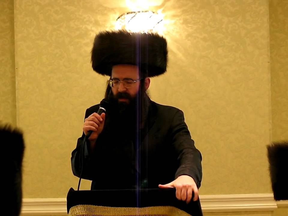 Rabbi Shimon Zev Meisels at Bayit Lepleitos Dinner Part 2