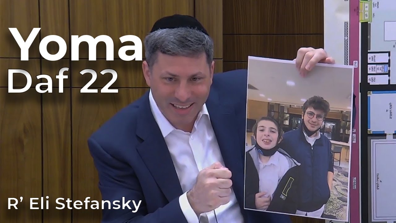 Daf Yomi Yoma Daf 22 by R’ Eli Stefansky
