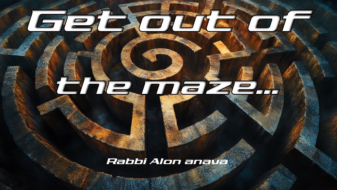 Get out of the maze... and get your life in order - Second chance to fix everything on Pesach Sheni