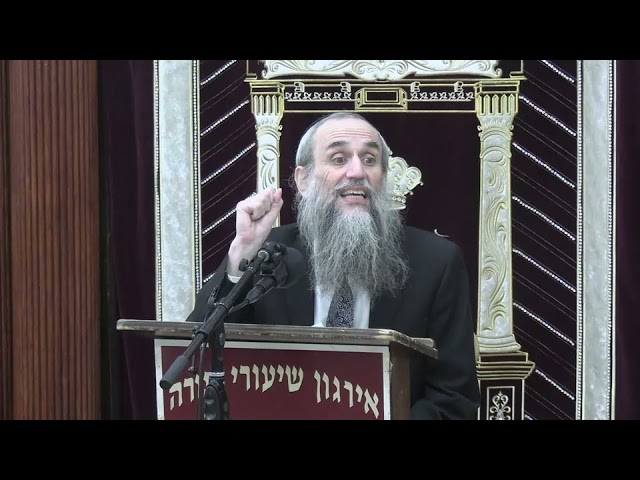 Mitzvos That Can't Be Done On Shabbos - Rabbi Yakov Zev Smith