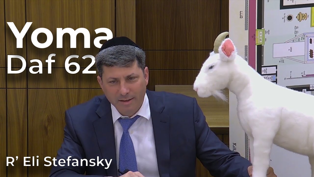 Daf Yomi Yoma Daf 62 + Kumzitz by R’ Eli Stefansky