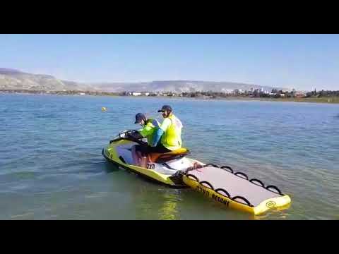 MDA jet ski takes to the waters of the Kinneret
