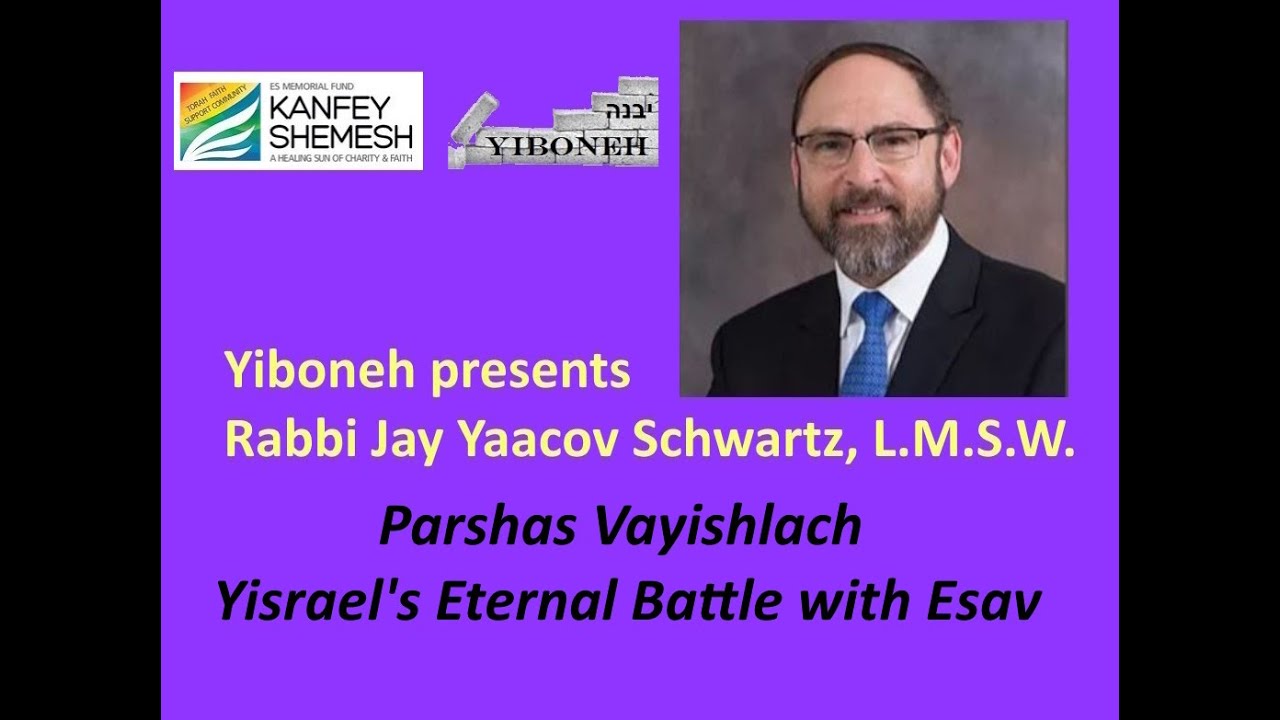 Parshas Vayishlach: Yisrael's Eternal Battle with Esav with Rabbi Jay Yaacov Schwartz