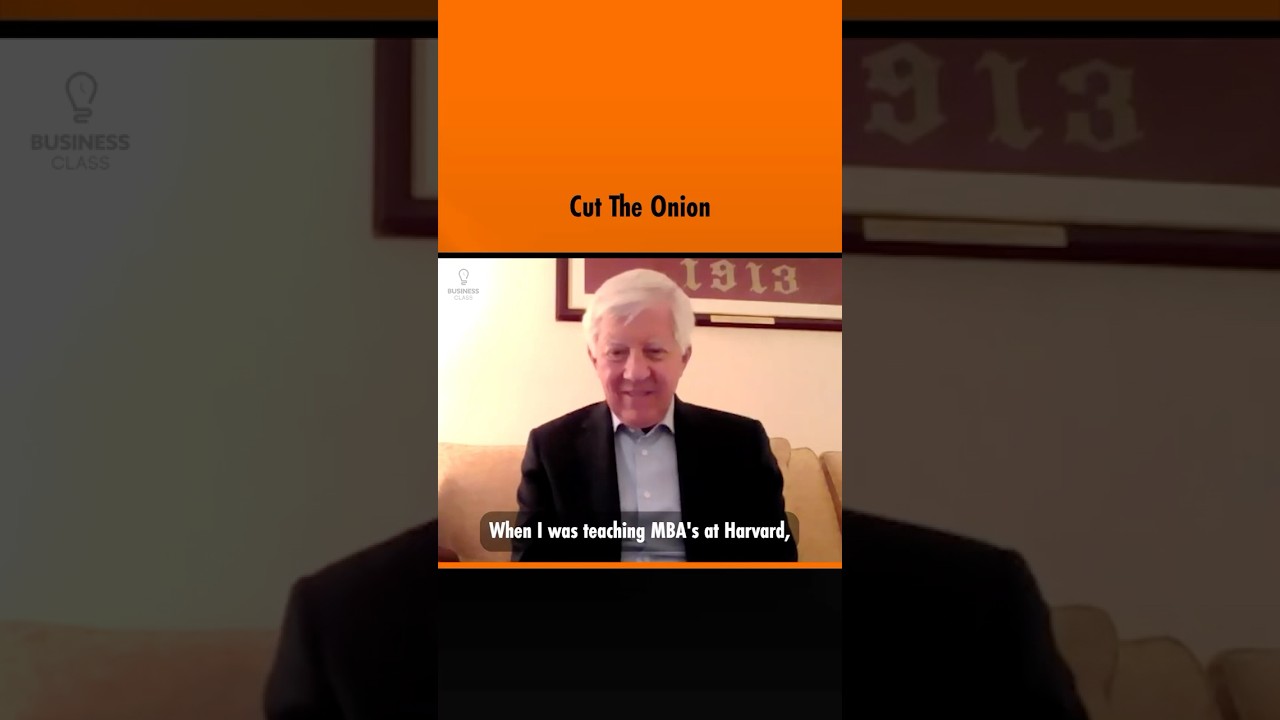 Cut The Onion - Bill George, Former Medtronic CEO #selfawareness #myb #shorts