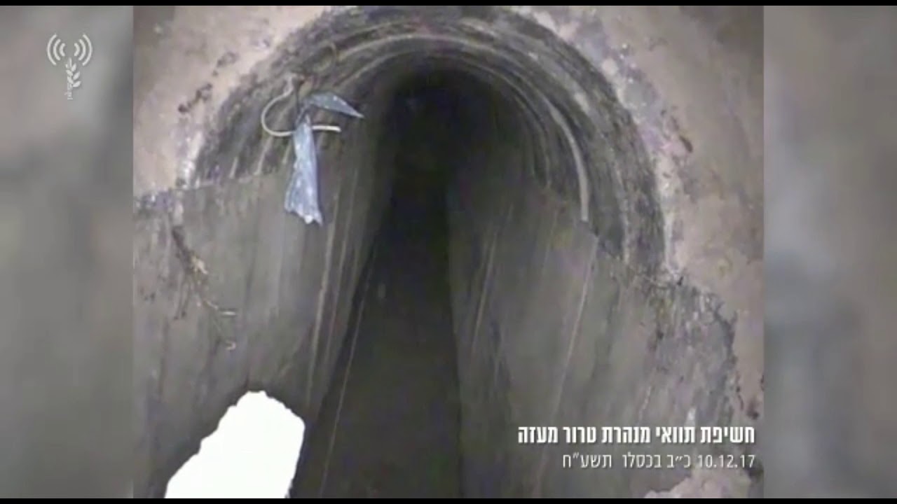 Gaza Terror Tunnel Into Israel Uncovered & Destroyed