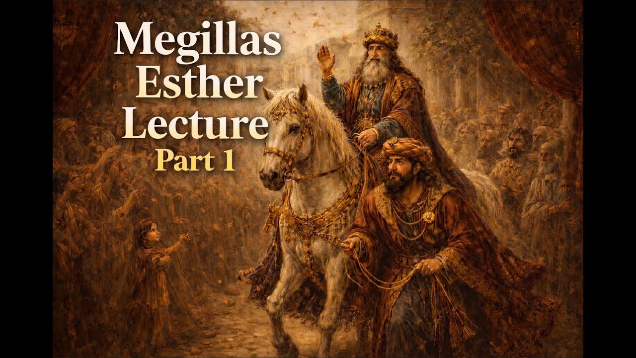 Megillas Esther Lecture Part 1