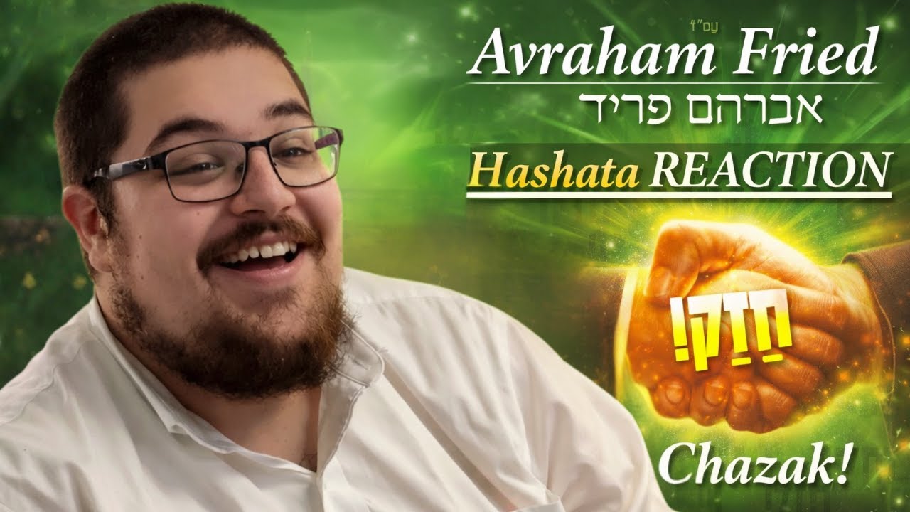 Hashata - Chazak - Avraham Fried REACTION!!!