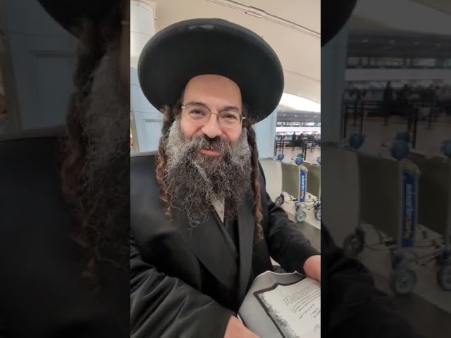 Radoshitz Rebbe Shares Amazing Experience Had At The Lubavitcher Rebbe's Ohel With ChabadAir Staff