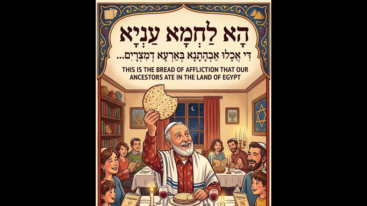 Why Do We Start the Haggadah With Aramaic? with Rabbi Aaron Dovid Poston