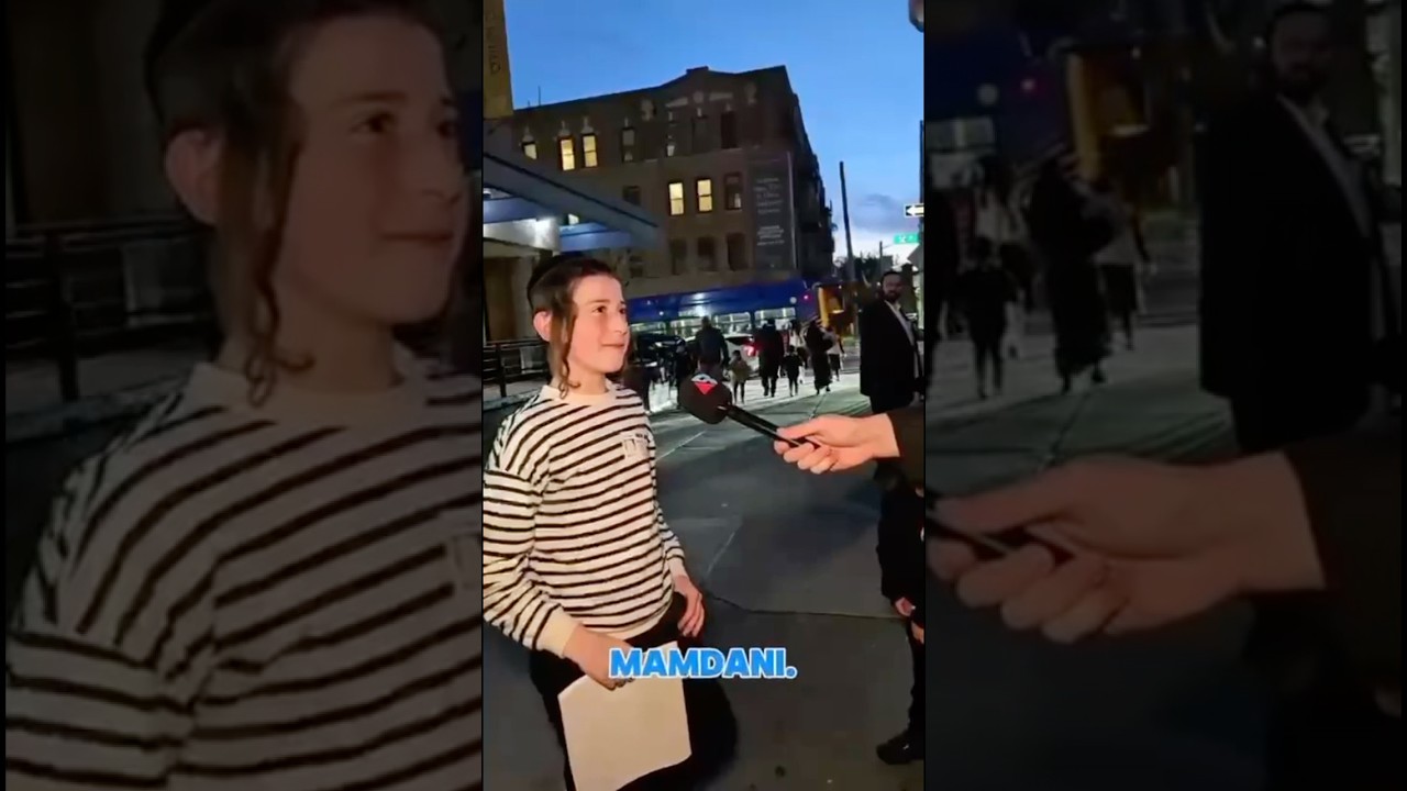 Young jewish boy explains why he would vote for Mamdani 🗳️