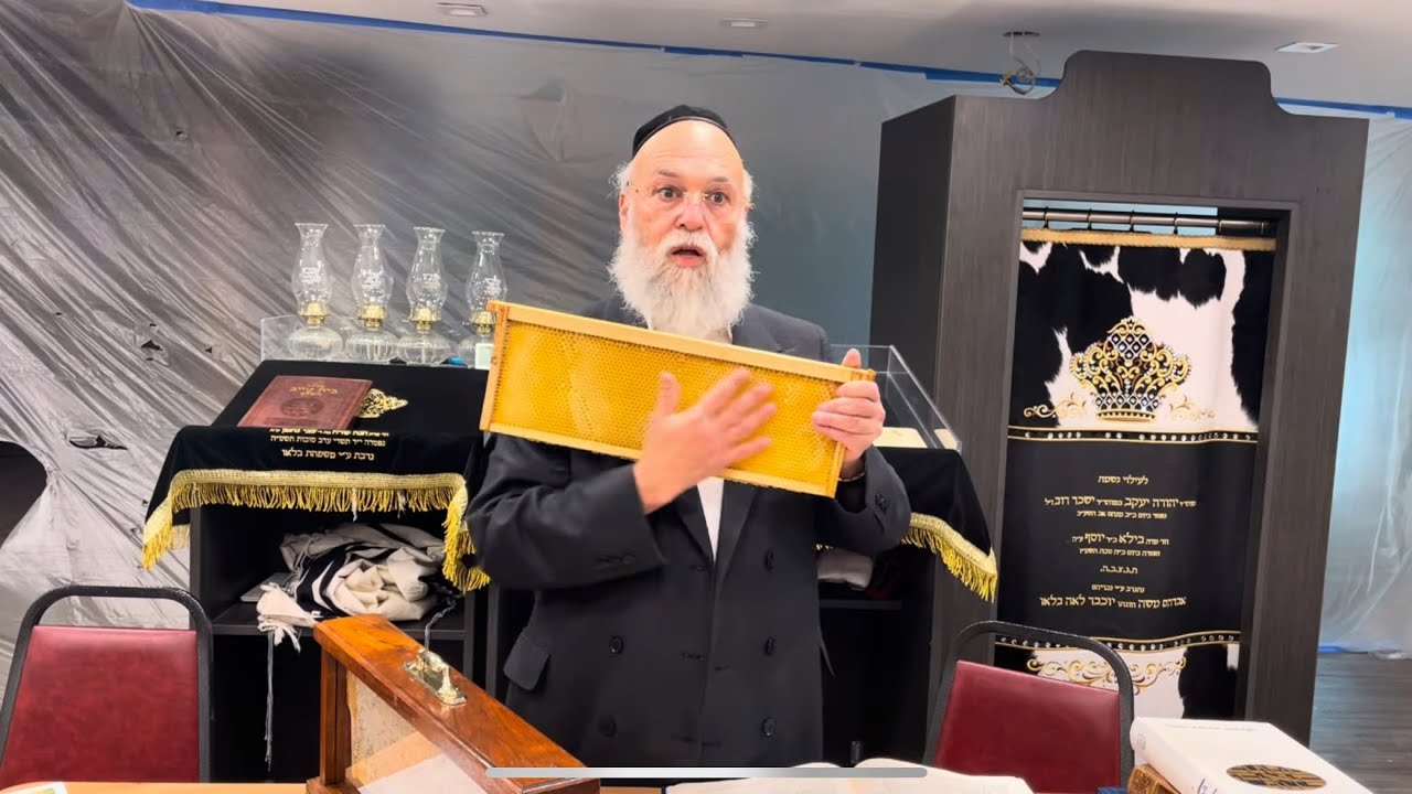 Bava Basra 80 Harav Chaim Ozer Geldzahler. intro by Beekeeper R’ Ari Feferkorn of DonnaBee Honey