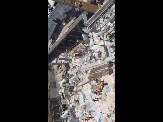 Construction worker injured in a fall at the Kosel