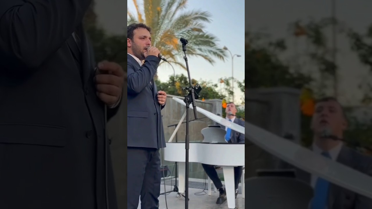 דניאל אלישע & רולי מנדלזון ותזמורתו "אם אשכחך" מתוך חופה| ruli mendelzon & daniel elisha #חופה #לייב