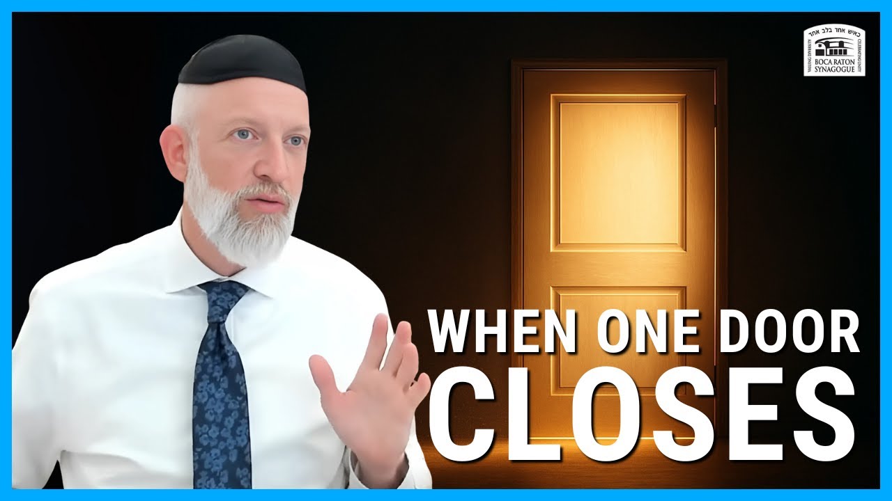 When GOD closes a door... THIS is what it means