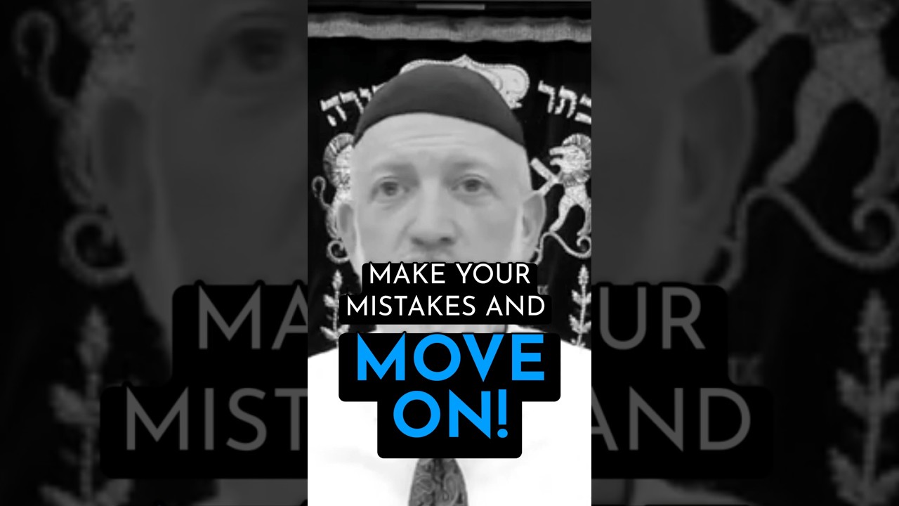 Make your mistakes and MOVE ON!