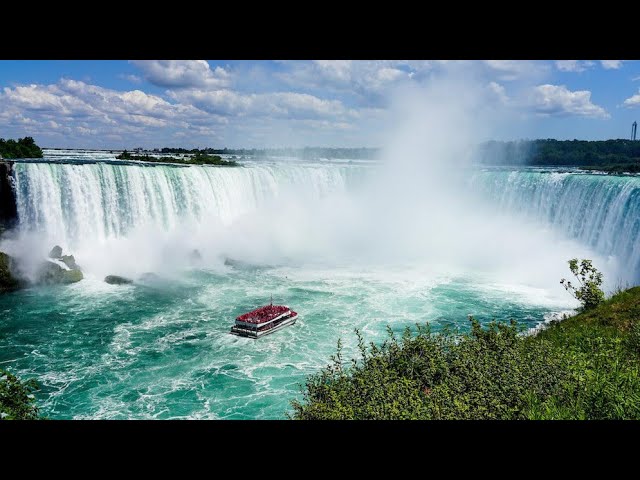 Yiddishe Vinkel Visits: The Niagara Waterfalls In Ontario Canada [4K Drone Footage!]