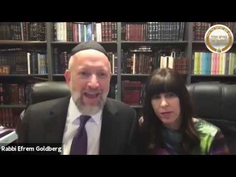 Conversation - Interview of R. & Rebbetzin Goldberg on Covid-19 + More (Vayichan Program, 2020)