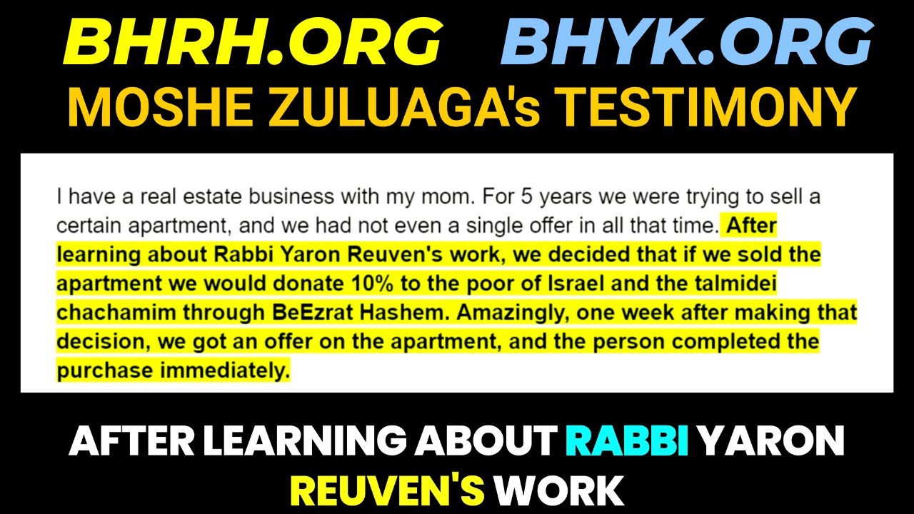 Moshe Zuluaga Money Miracle Beyond Comprehension Testimony
