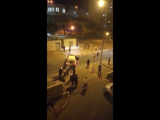 Removal of caravans serving as shuls in Beit Shemesh
