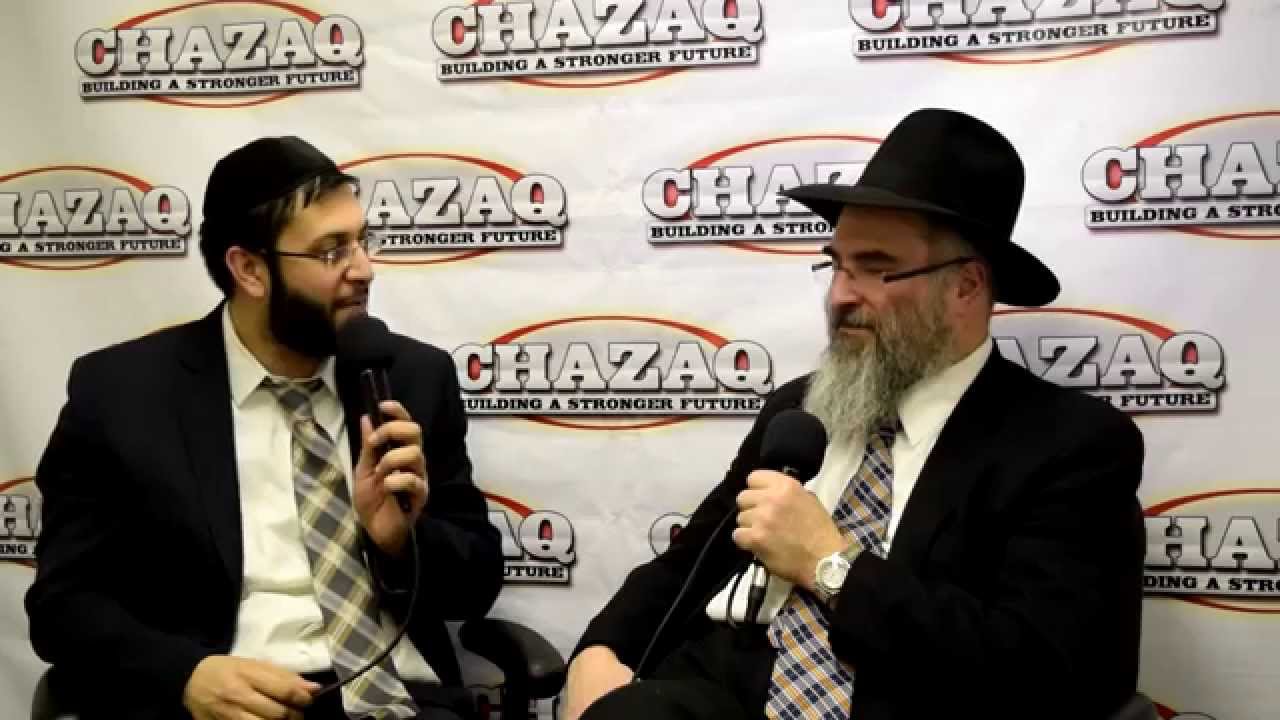 R' Label Lam interviewed on the Chazaq Network!