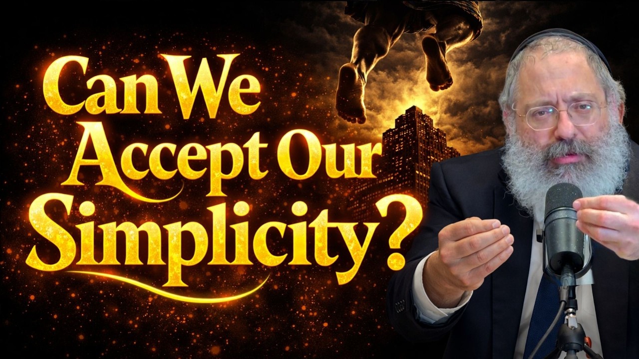 Maamar V'nacha 5736 #2: It’s Not Complicated: You Crave Simple Attachment. Can You Accept That?