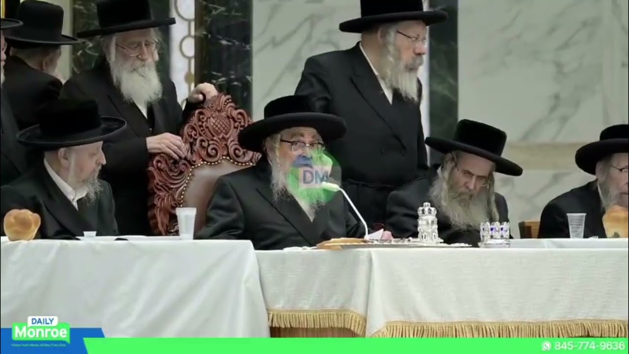 During the Yartzeit Tish, the Rebbe announced a new development project in Monticello