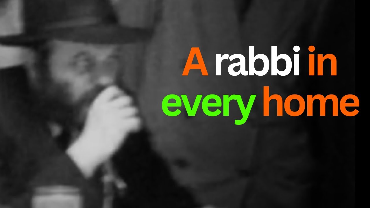 The Rebbe's call for young men to become certified rabbis
