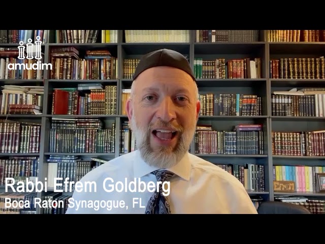 Rabbi Efrem Goldberg on Supporting Victims