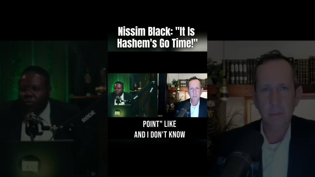 Nissim Black: It Is Hashem’s Go Time!