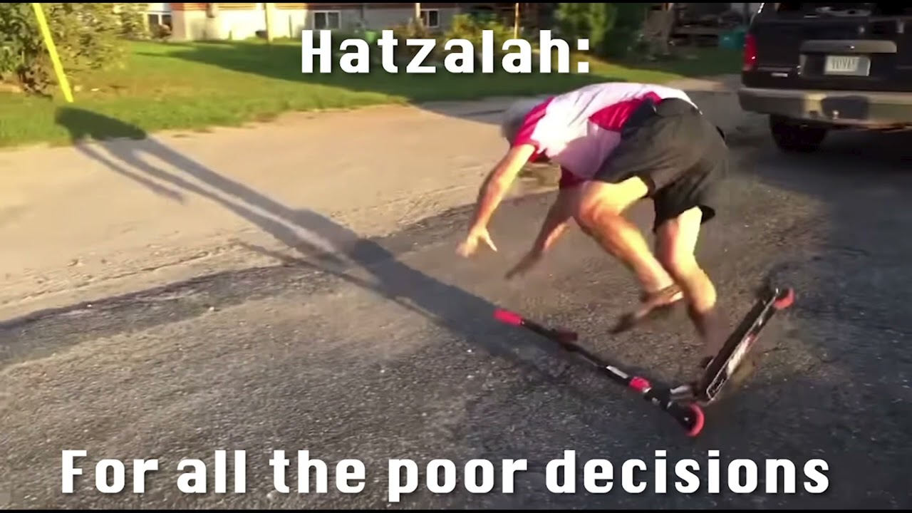 Hatzalah can’t save you from poor decisions.