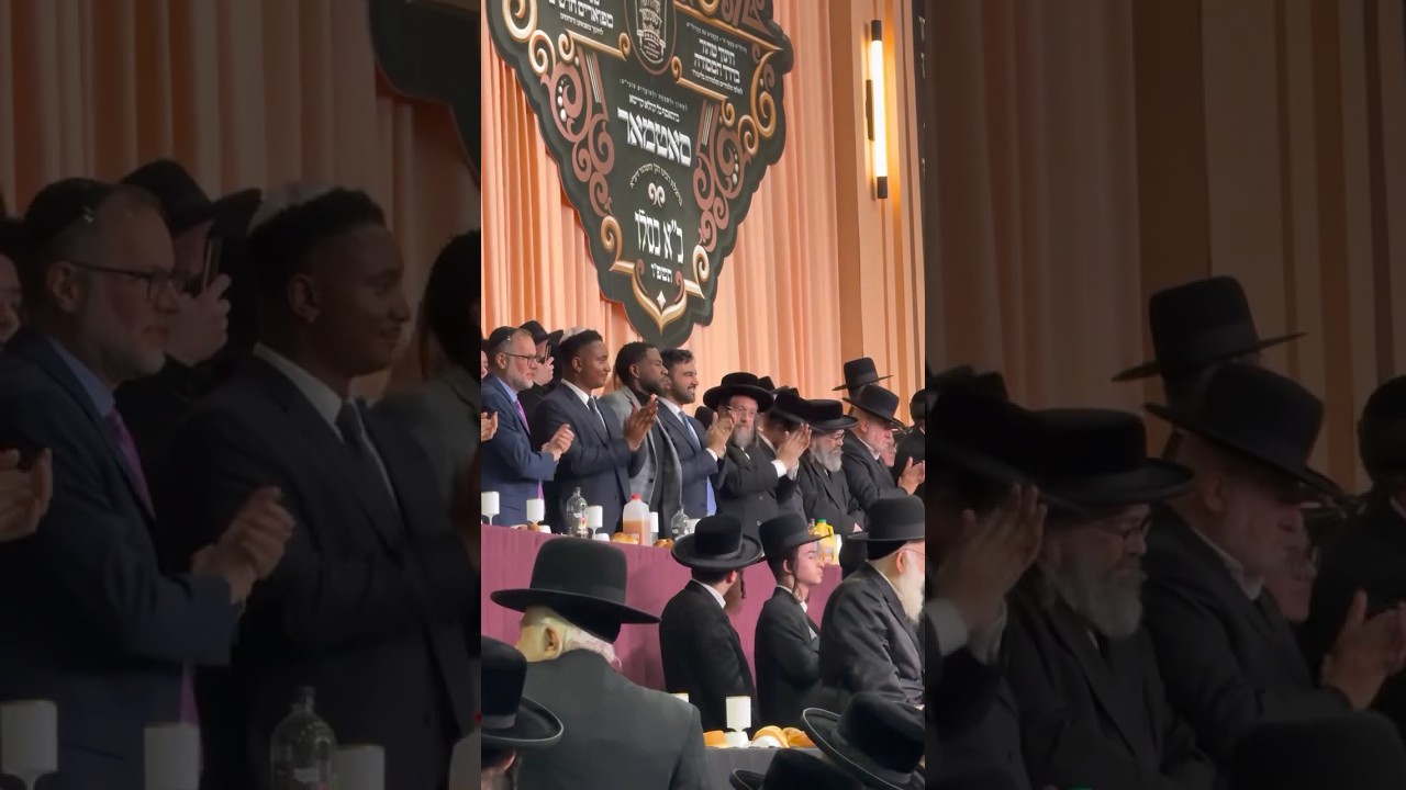 NYC Mayor-elect Zohran Mamdani at the Satmar Kuf Alef Kislev ceremony