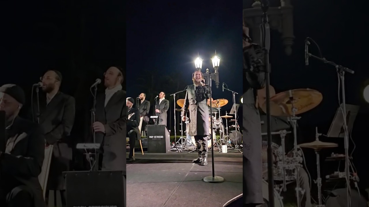Singing the night away 🌙🎶 #jewishmusic ##jewishclassics #torahumesorah #jewishevents #jewishmiami