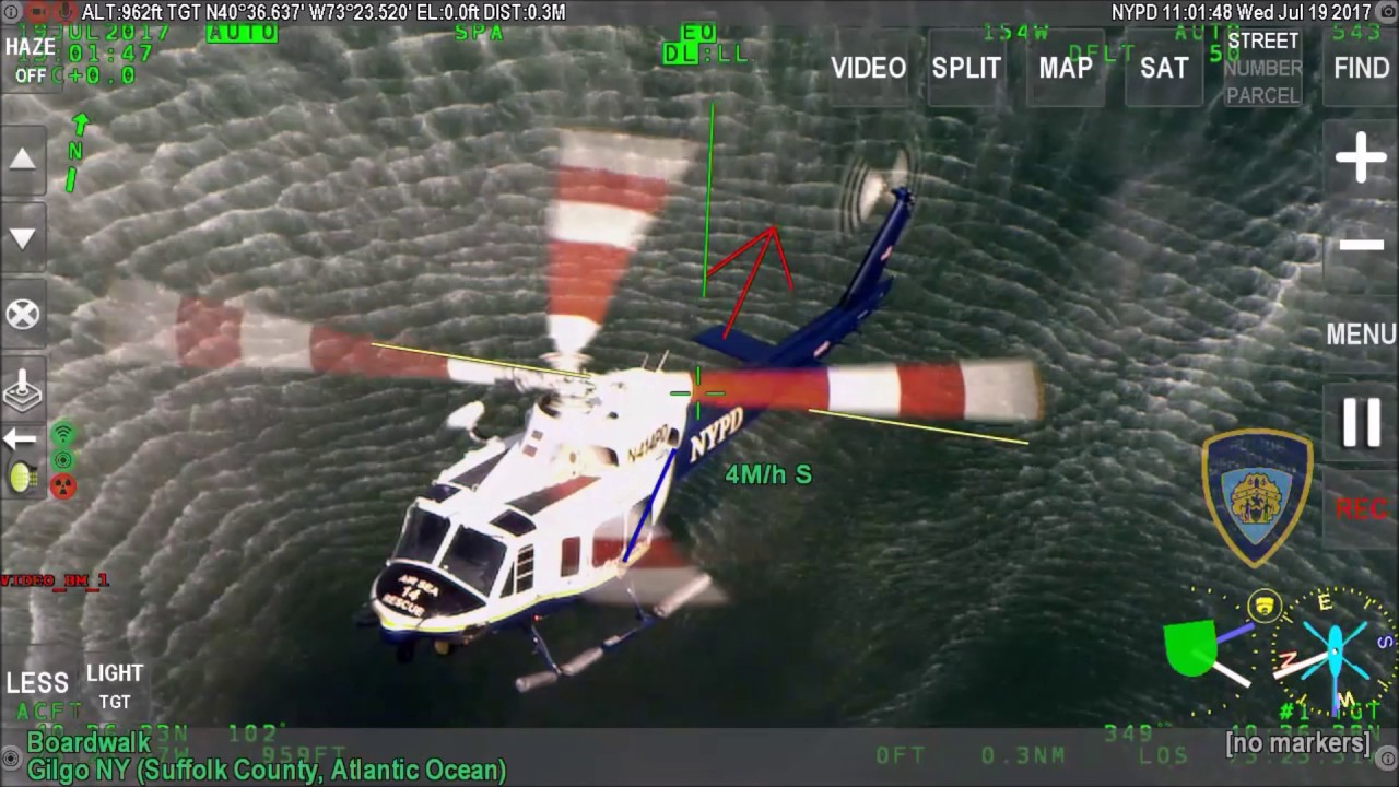 NYPD Aviation/Suffolk County Water Rescue Video