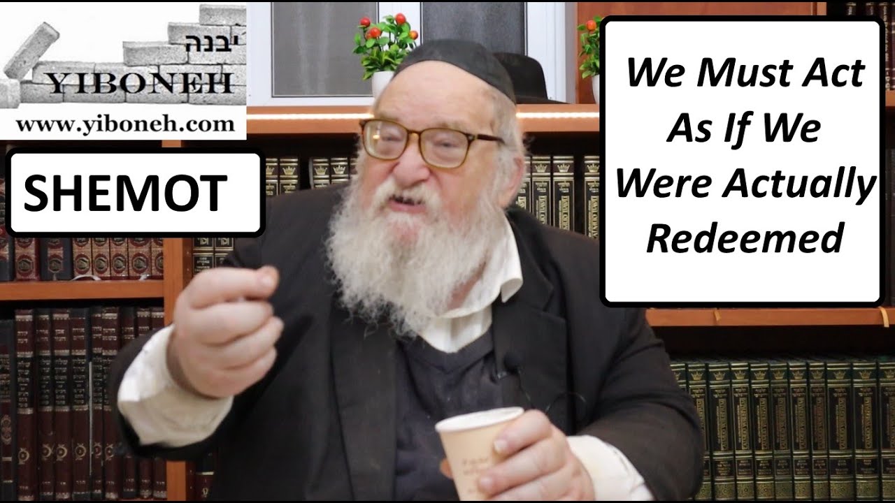 Rav Yitzchak Breitowitz: We Must Act as if We Were Actually Redeemed