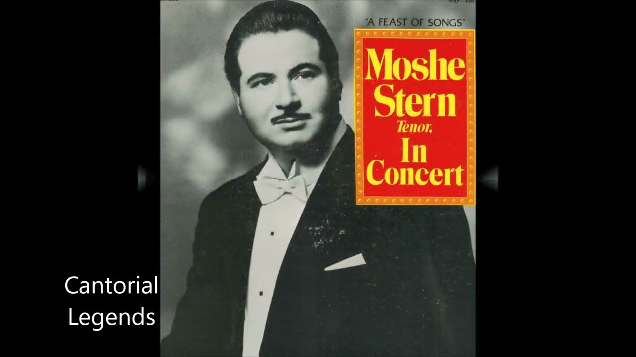 Cantor Moshe Stern - Ato Yotzarto  (Live 1975)