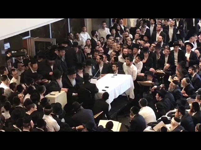 Shiur in BMG by HaGaon Rav Moshe Sternbuch Shlit"a