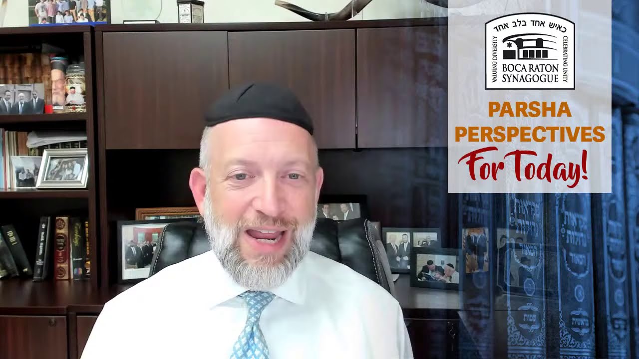 Parsha Perspectives for Today (Vayigash)