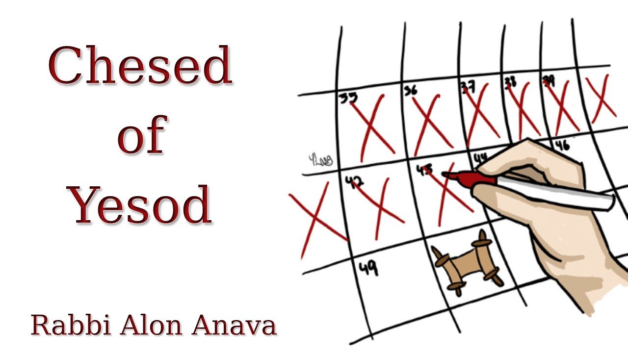 Chesed of Yesod - Counting the Omer - "Commitment to Love" - Rabbi Alon Anava